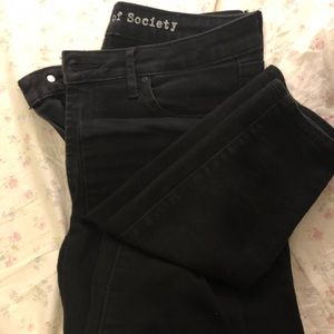 Articles of society black skinnies size 27